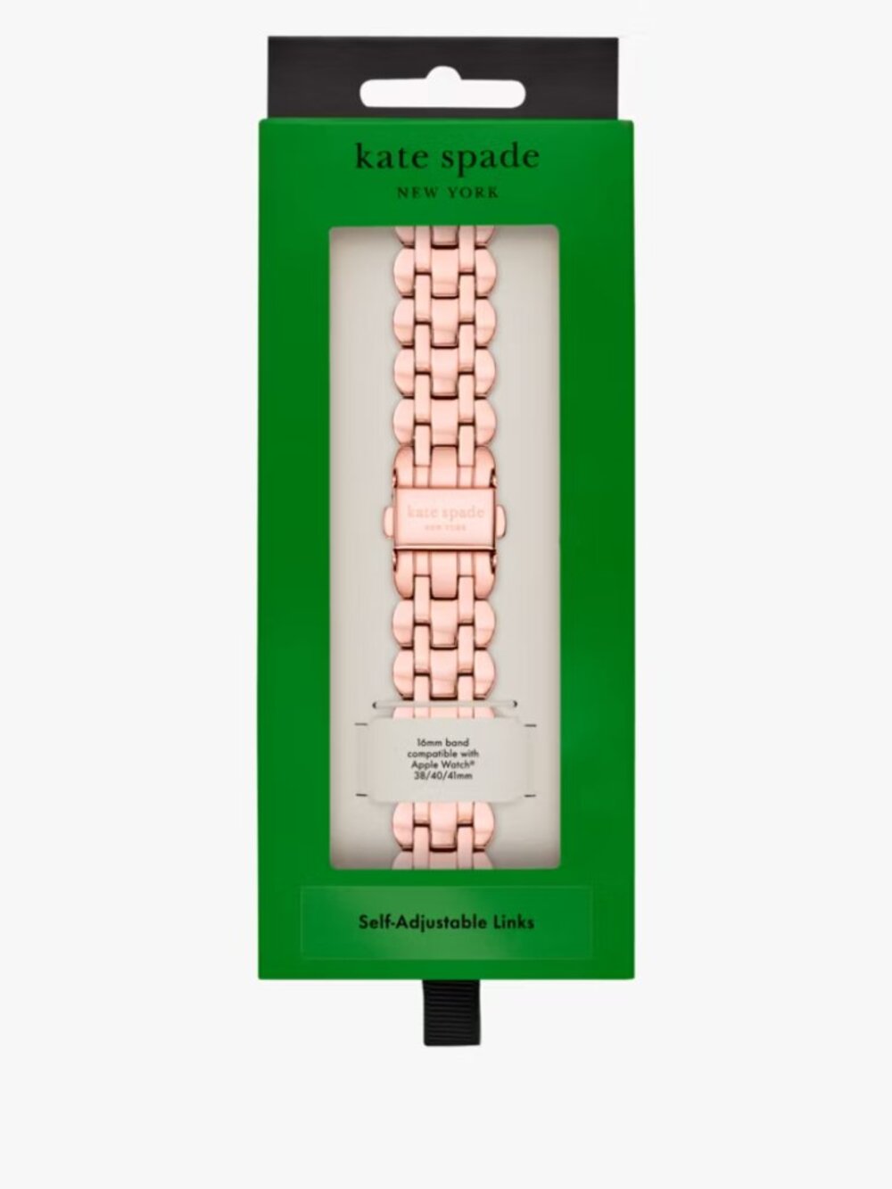 Kate Spade Rose Gold Scallop Link Bracelet 38/40mm Band Apple Watch - Picture 3 of 7